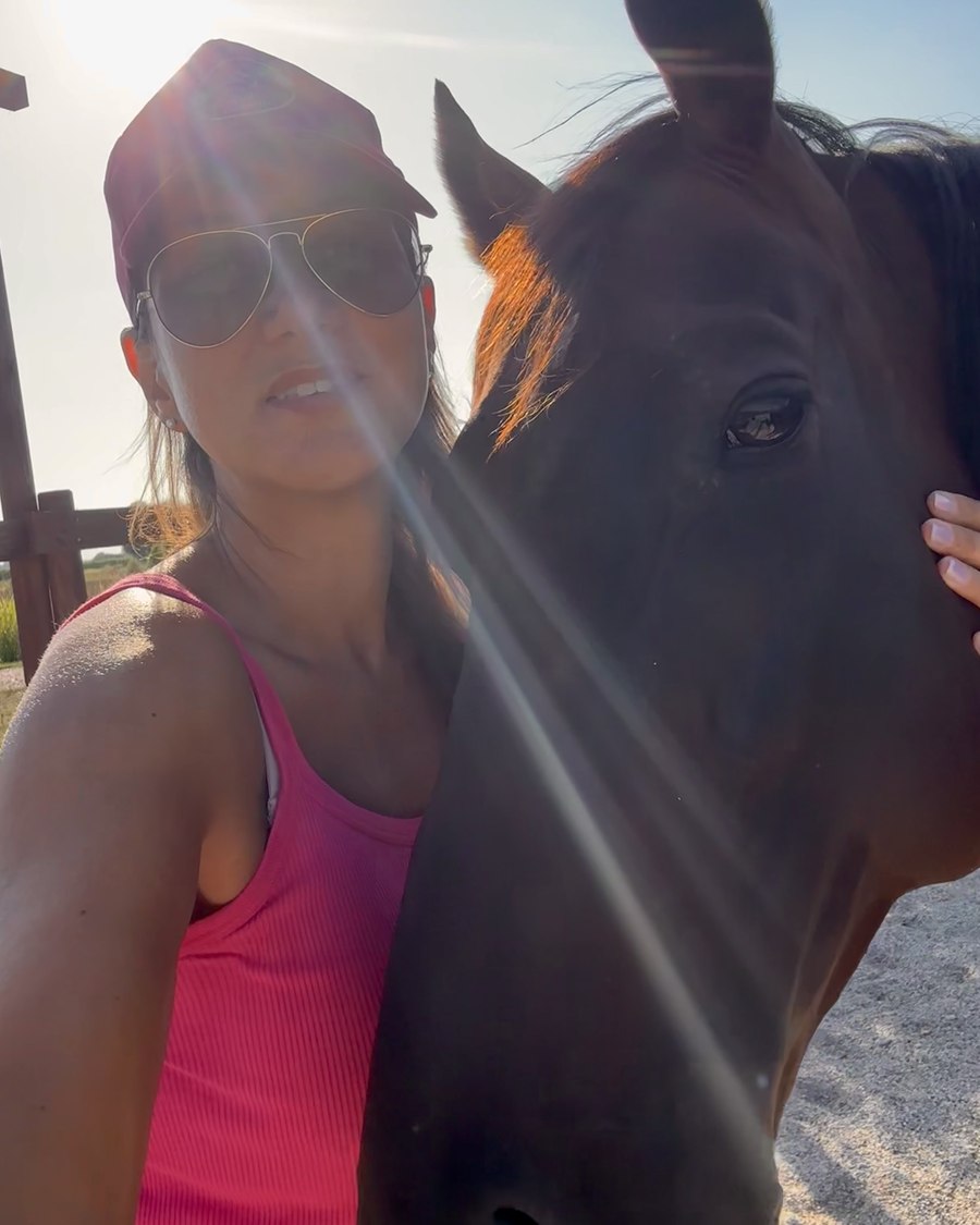 Roberta Zuriato con il suo cavallo